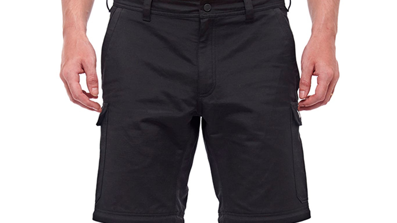 CONVERTIBLE RIDING TROUSER BLACK